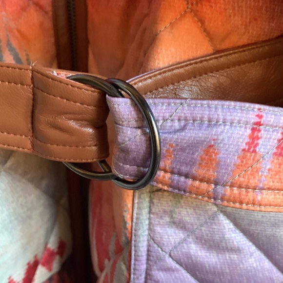 New XXL Polo Ralph Lauren Aztec SW Sunset Quilted Full-Zip Jacket Reversible - Picture 10 of 15